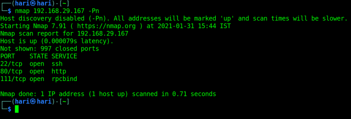 NmapScan